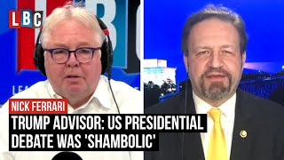 Ex Trump advisor Sebastian Gorka: US presidential debate was 'shambolic' | LBC