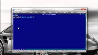 Pascal Hello World - English