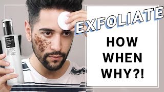 How To Exfoliate Properly - Exfoliating - What, Why, How And When BHA  ✖ James Welsh