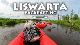 Liswarta, spływ na odcinku Danków - Szyszków, packrafting