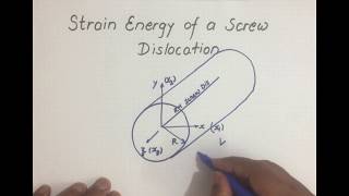 Strain Energy of a Screw Dislocation