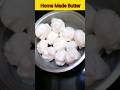 Easy Home Made Butter Making #shorts #trending #youtubeshorts