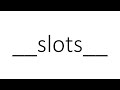 __slots__ in Python
