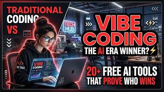 Traditional Coding vs Vibe Coding: 20+ Free AI Tools That Prove Who Wins