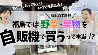 安い！新鮮！24時間！「果物の自動販売機」でお得なショッピング【福島市】