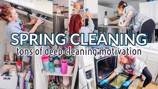 SPRING CLEANING | KITCHEN DEEP CLEAN, ORGANIZE AND DECLUTTER | NEW HOME RESET 2023 | BRONTE'S LIFE