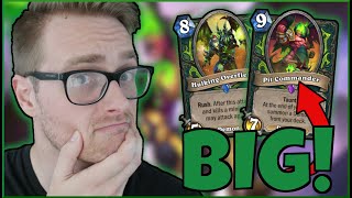 Aranna Starseeker's MASSIVE MINIONS (BIG Demon Hunter) | Ashes of Outland | Wild Hearthstone