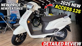 New Suzuki Access 125 2025 Model Detailed Review With New PRICE \u0026 FEATURES !!..😱