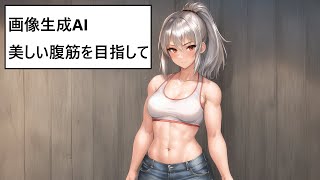 【VTuber】えーあいで、腹筋を【画像生成AI/ ボイチェン/】