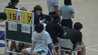 【大学バスケ】日本福祉大学　対　三重大学　第93回東海学生バスケットボールリーグ戦　2部リーグ