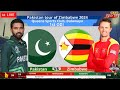 🔴 Live: Pakistan Vs Zimbabwe – 1st ODI Match Live | PAK Vs ZIM Live Match Today #cricket #pakvszim