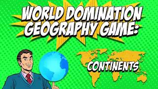 7 Continents and 5 Oceans Map Activity | Fun Middle School Geography Game