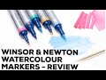 Winsor & Newton Watercolour Markers | Review, Demo & Tips