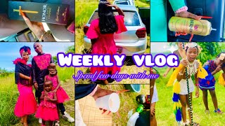 WEEKLY VLOG || Family Vibes|| Umembeso \u0026 Umhlonyane #southafricanyoutuber