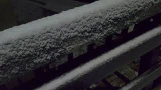 積雪状況 東京都八王子市 2021年2月10日21時