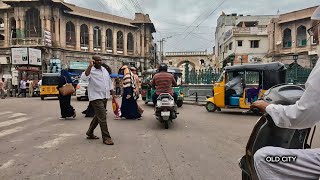 హైదరాబాద్ చార్మినార్ రోడ్ లో డ్రైవింగ్ | భారతదేశంలోని మోస్ట్ ఇన్‌క్రెడిబుల్ సిటీలలో ఒకటి