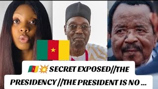 🇨🇲💥 SHOCKING REVELATION//THE PRESIDENCY//PAUL BIYA IS NO MORE...//HIDDEN SECRET