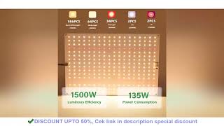 Samsung LM281B Quantum LED Grow Light Veg and Bloom Phytolamp,EU Plug, for Plant Full Spectrum Hydro