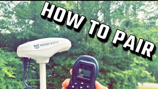 How To Pair Minn Kota iPilot Remote