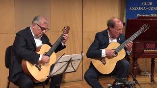 Massimo Agostinelli and Andrea Zampini play live G.B.Pergolesi: Siciliana