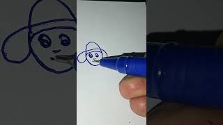 അക്ഷരം കൊണ്ട് ചിത്രം  ക drawing with letters #drawing #tutorial