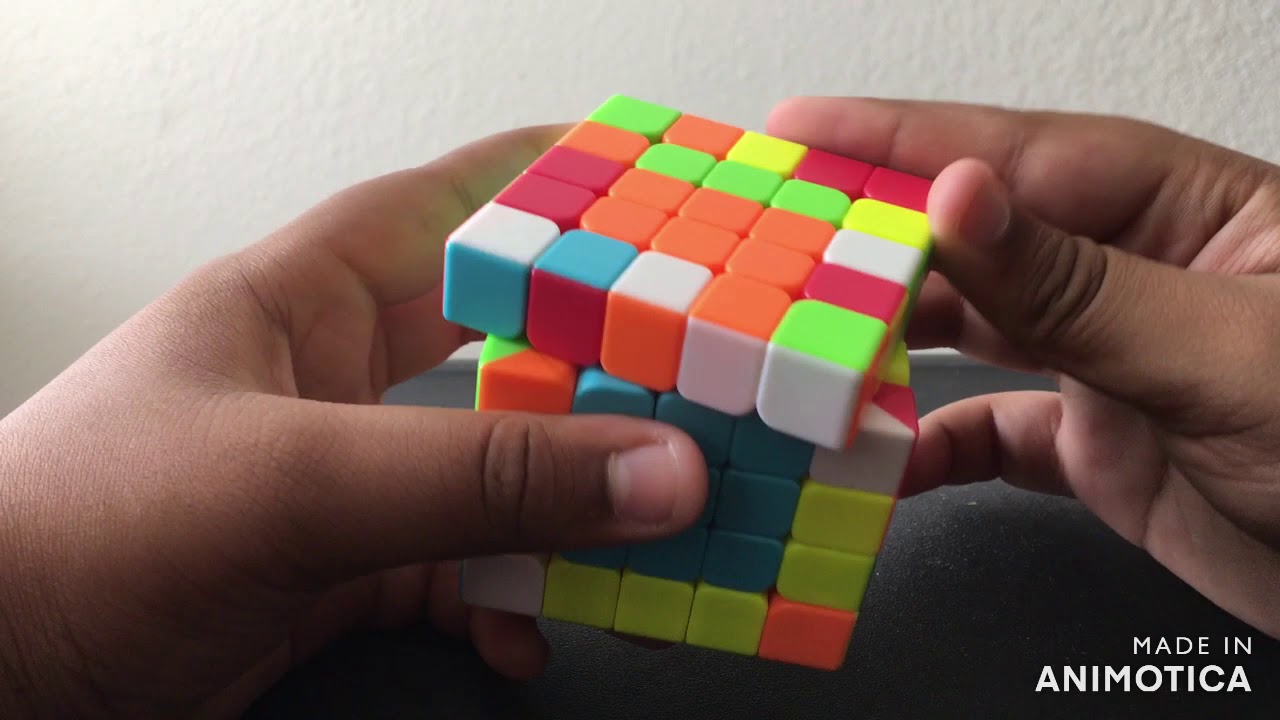 How To Solve 5x5 Rubik's Cube - YouTube