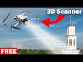 Turn ANY Drone into a 3D SCANNER And Make 3D Models w/ Photogrammetry