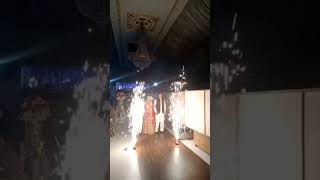 The Ultimate entry of bridal 💗#event decor#walima decor#wedding#shadi#youtubeviral#trending