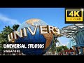 4K UNIVERSAL STUDIO, SINGAPORE WALKING TOUR #universalstudios #singapore #singapura