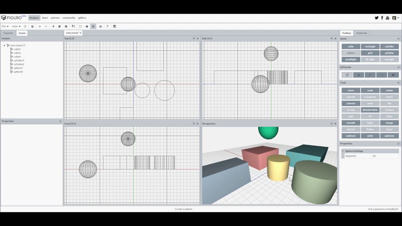 Figuro: How To Add Items To Your Scene - YouTube