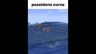 Poseidon's curse #Shorts #minecraft #poseidon