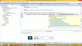 Creating Web(Servlet) application in eclipse