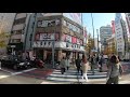 【gopro hero 7】昼の新宿歌舞伎町　4k 60fps　 japan　shinjuku ゴープロ7