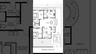 2BHK FLOOR PLAN #floorplan #revit #1bhk #3bhk #autocad #civilengineering #homedesign #housedesign