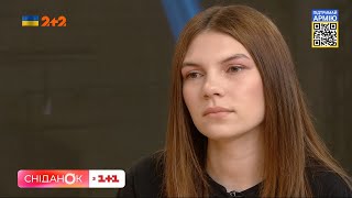 Обличчя “Азовсталі”. У студії Сніданку Дар’я Юрченко – сестра бійця полку “Азов” з позивним “Орест”