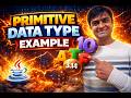 Java Primitive Data Types Explained Clearly | All 8 Types with Examples