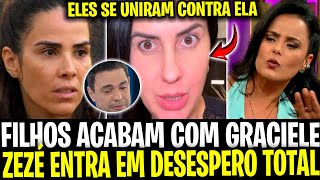 GRACIELE DESMASCARADA E HUMILHADA AGORA! FILHOS DE ZEZÉ SE UNIRAM E TRAIÇÃO FOI EXPOSTA!?