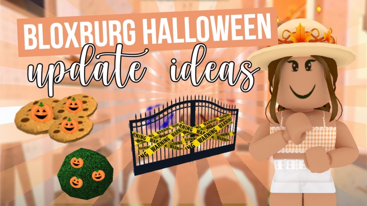 Bloxburg Halloween Decorations