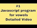 Javascript Program #1||  Javascript Practical Programs || Javascript