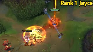 Rank 1 Jayce: This Jayce Mechanic is so CLEAN！