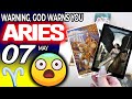 Aries ♈️ ❌WARNING❌ GOD WARNS YOU 😨 horoscope for today MAY  7 2024 ♈️ #aries tarot MAY  7 2024