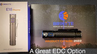 Brinyte -E18 Pheme EDC Flashlight Review