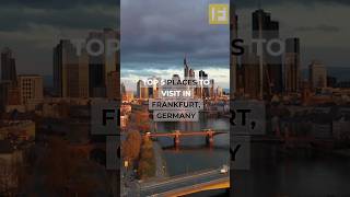 Top 5 BEST places to visit in Frankfurt, Germany #shorts