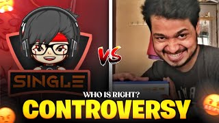 @ezio18rip Vs @singleboyyyy Controversy | Who is Correct? I'm Scared!