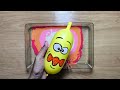 making slime with funny balloons satisfying slime video questory