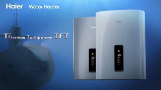 Experience the Innovation of Haier Dual-Tank Electric Storage Water Heater! 💧🌟