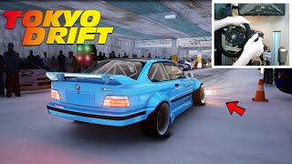 Drifting Toyko Drift Garage !! - Assetto Corsa - Fanatec DD1