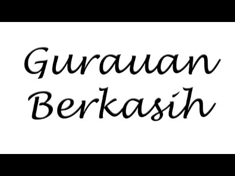 Lirik Lagu Gurauan Berkasih Lengkap