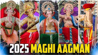 Mumbai's Maghi Ganpati Aagman Sohala 2025 | Charkop Cha Raja | Kandivali Cha Shree | Charkop Ganpati