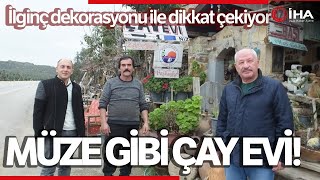 76 Yıllık İşçi Konağı Müze Gibi Çay Evi Oldu